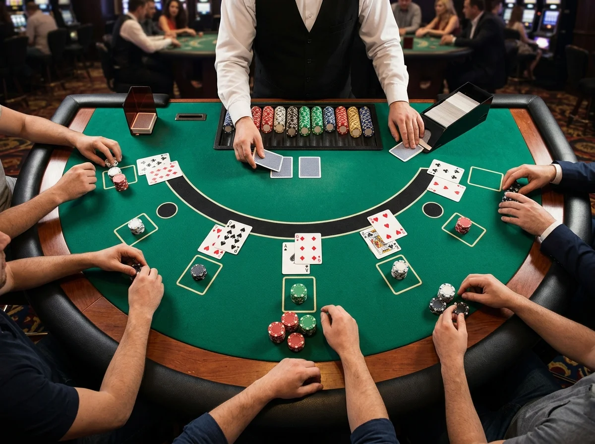 Blackjack classic table